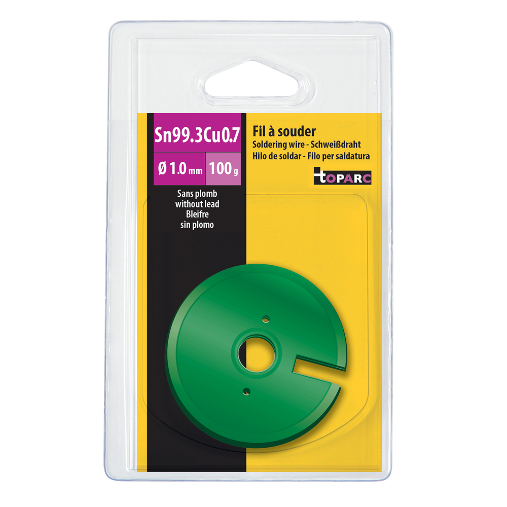 BOBINE ETAIN 99,3% Ø1mm - 100g - GYS - 062696