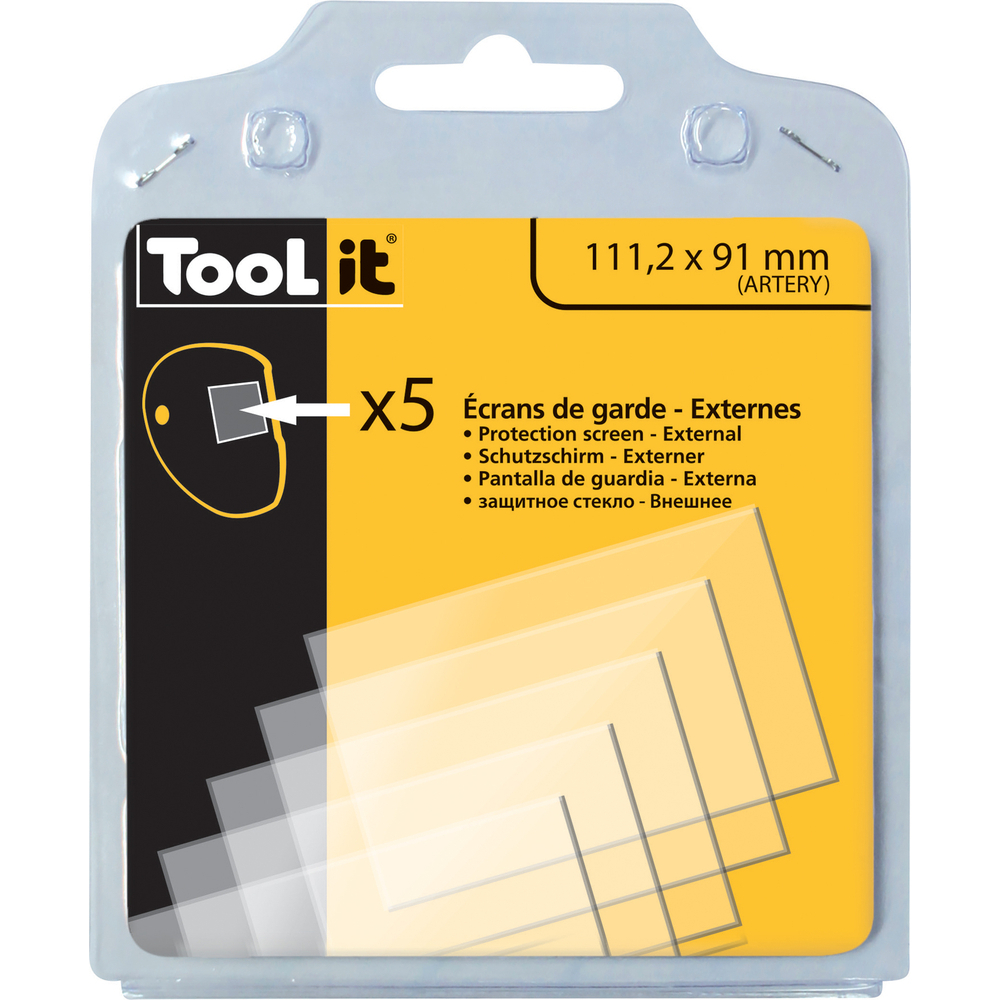 5 ÉCRANS EXTERNES 111,2 x 91 - EXPERT 9-13 G - GYS - 063723