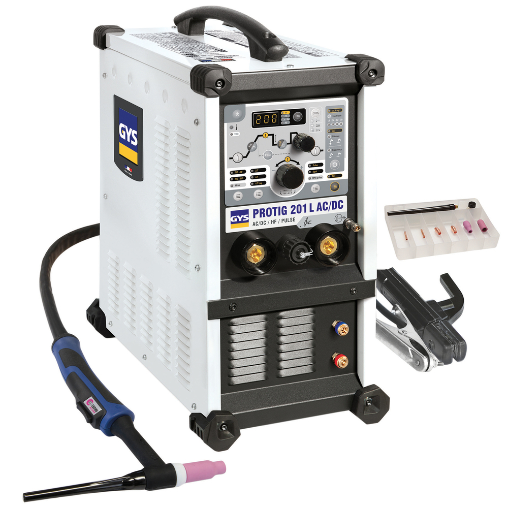 POSTE SOUDURE PROTIG 201L AC/DC - AVEC ACCESSOIRES - SR20DB-4m - GYS - 063952