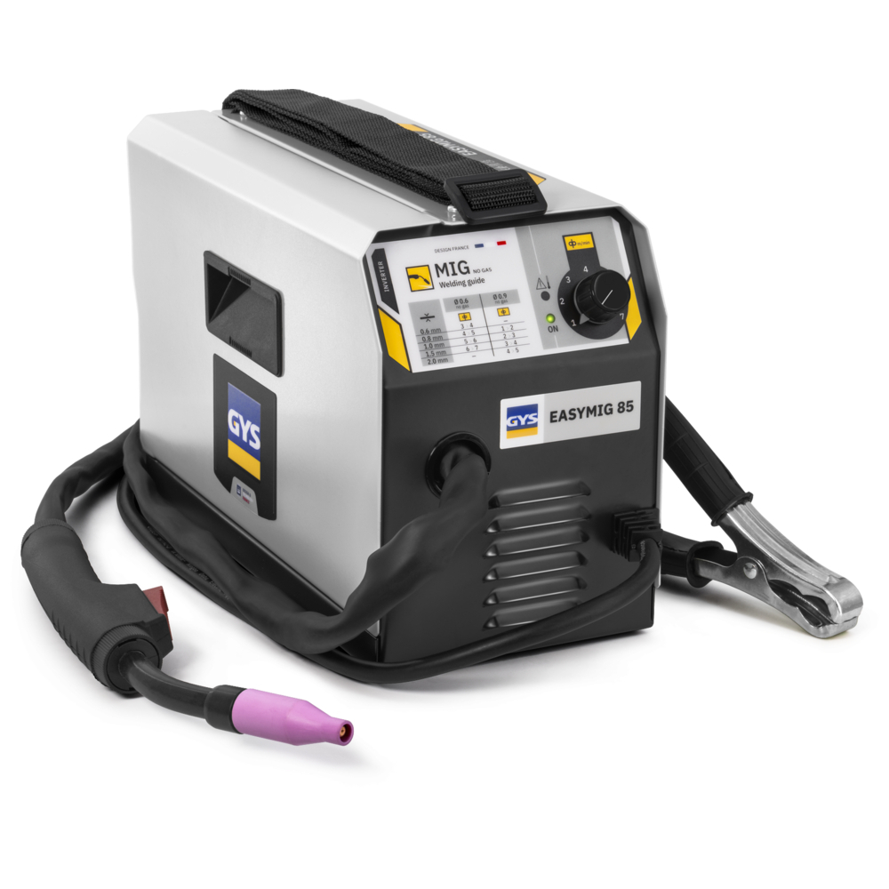 POSTE SOUDURE EASYMIG 85 - Masque + fil fourré Ø0,6 inclus - GYS - 065536