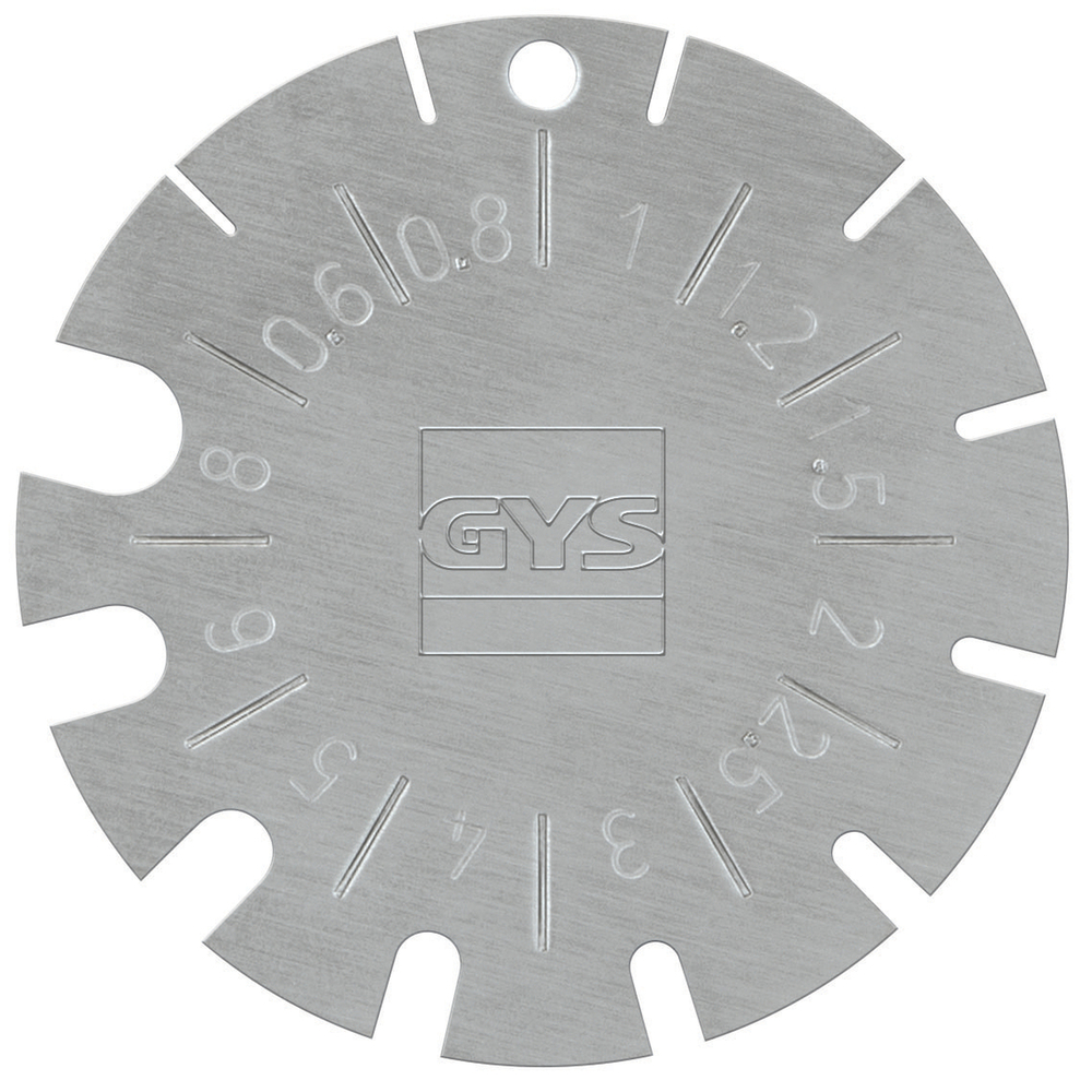 3 JAUGES EPAISSEUR 0,6 < 8mm - GYS - 071414