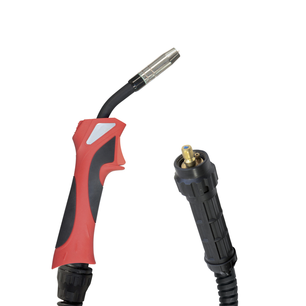 TORCHE MIG 150A - AIR - 3m - ACIER - Ø1.0mm-M6 - ROUGE - GYS - 072121