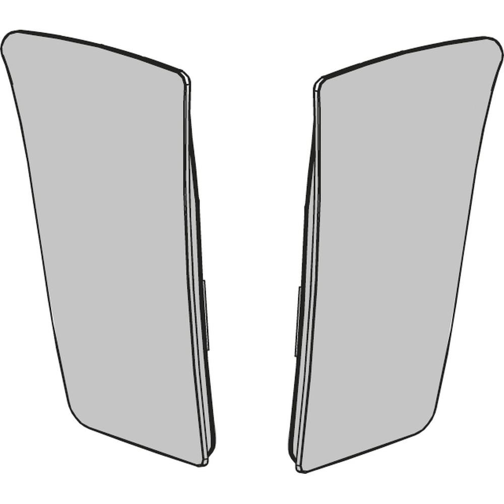 2 ÉCRANS LATERAUX 65,6 x 124,7 - GYSMATIC XXL 2.0 - GYS - 075603