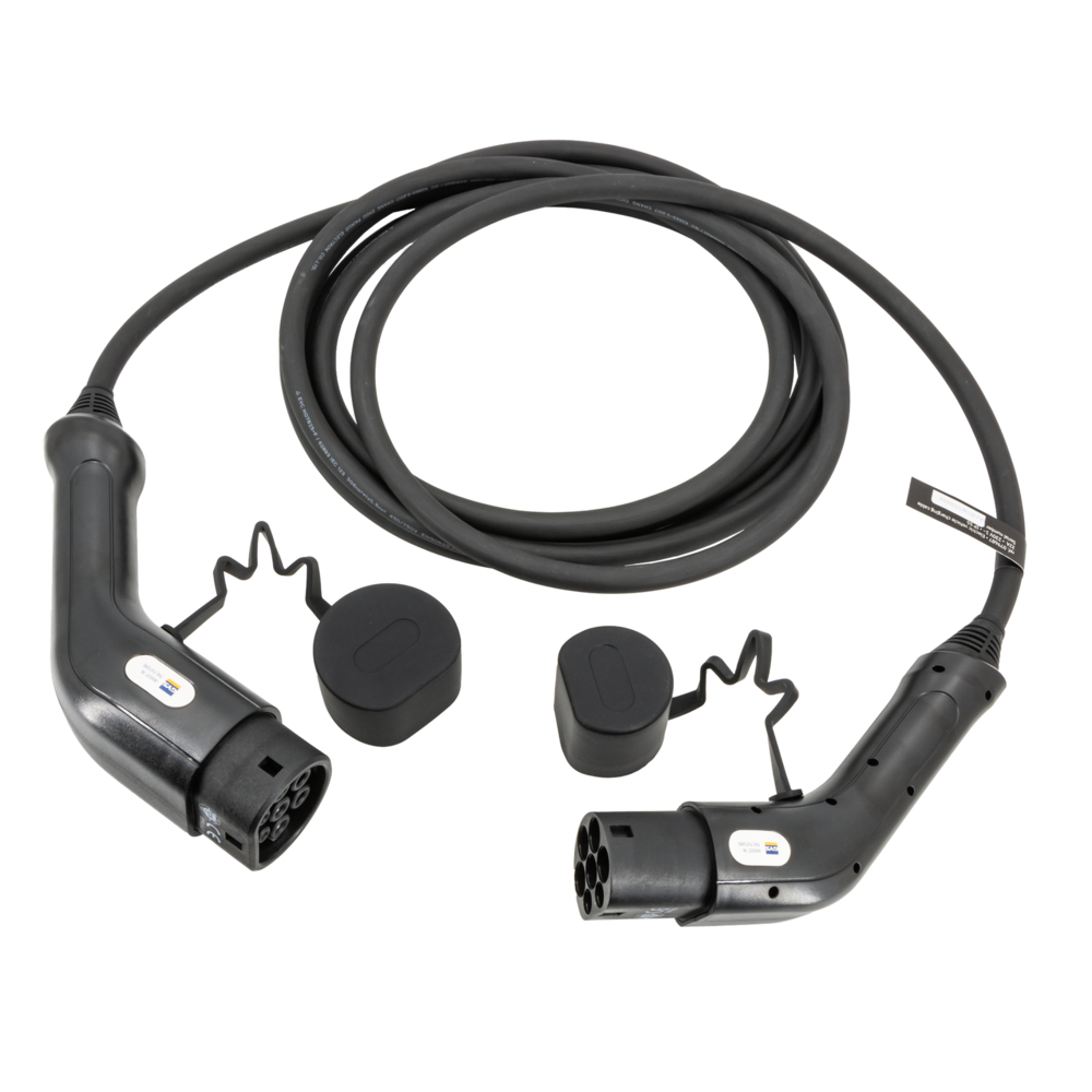 CÂBLE DE CHARGE EV T2/T2 5m - 32A 1ph 7.4kW - GYS - 079687