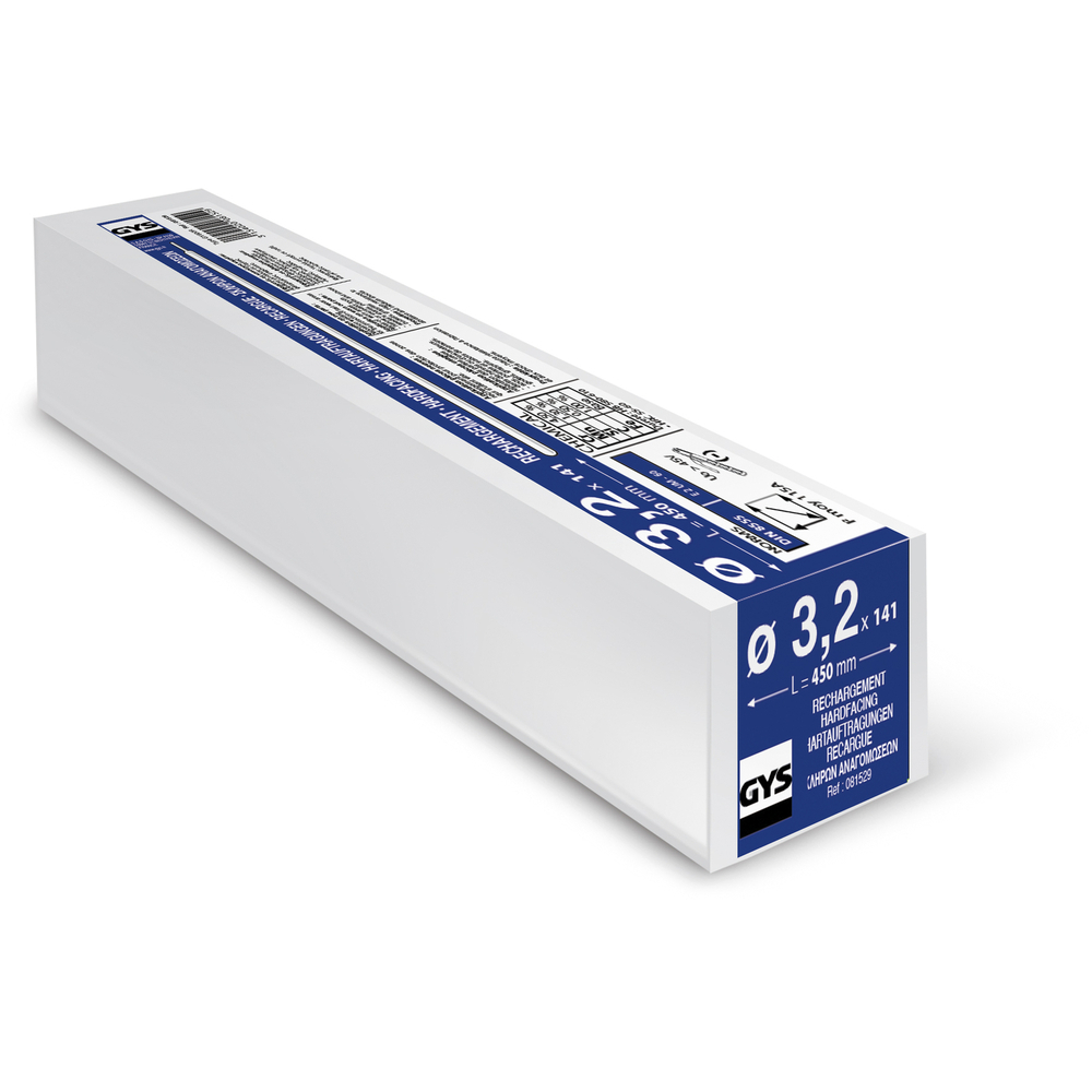 141 ÉLECTRODES RECHARGEMENT Ø3,2 - ETUI - GYS - 081529