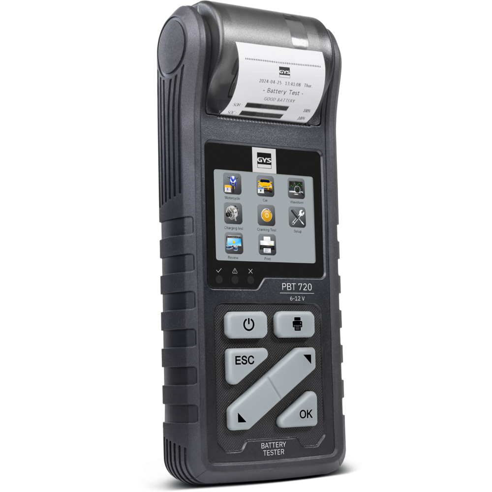 TESTEUR DE BATTERIE PBT 720 - START/STOP - GYS - 083240