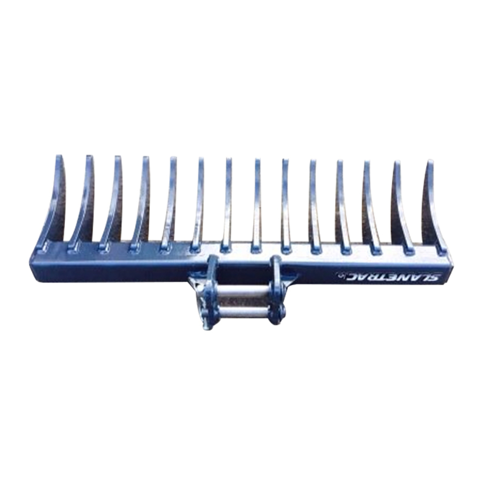 RATEAU PAYSAGISTE POUR MINIPELLE 1T A 8T - 120cm - SLANETRAC - RAT120