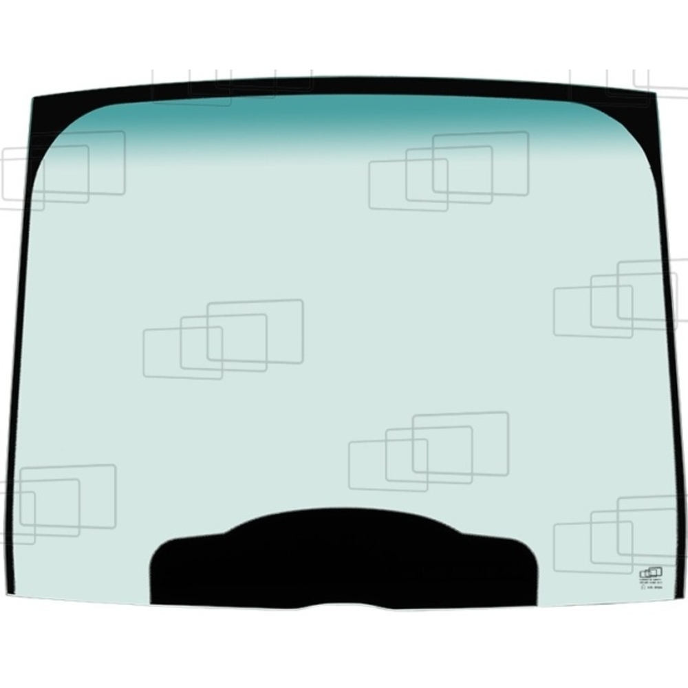 Pare brise avant Tracto-pelle 3CX / 4CX JCB 332/H1528 adaptable 053662F