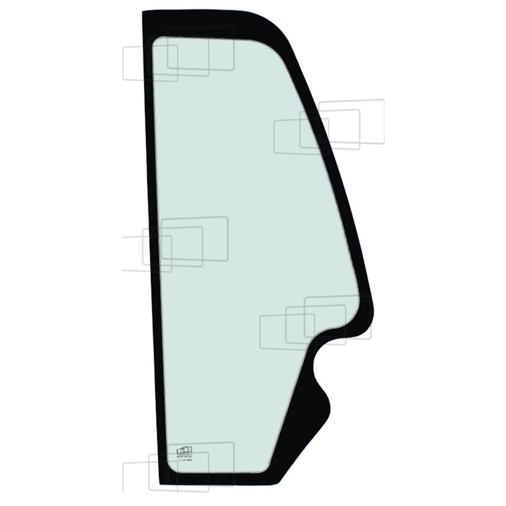 Vitre latérale gauche pour télescopique 531-533-535-540 JCB 827/80213 adaptable - 053810J
