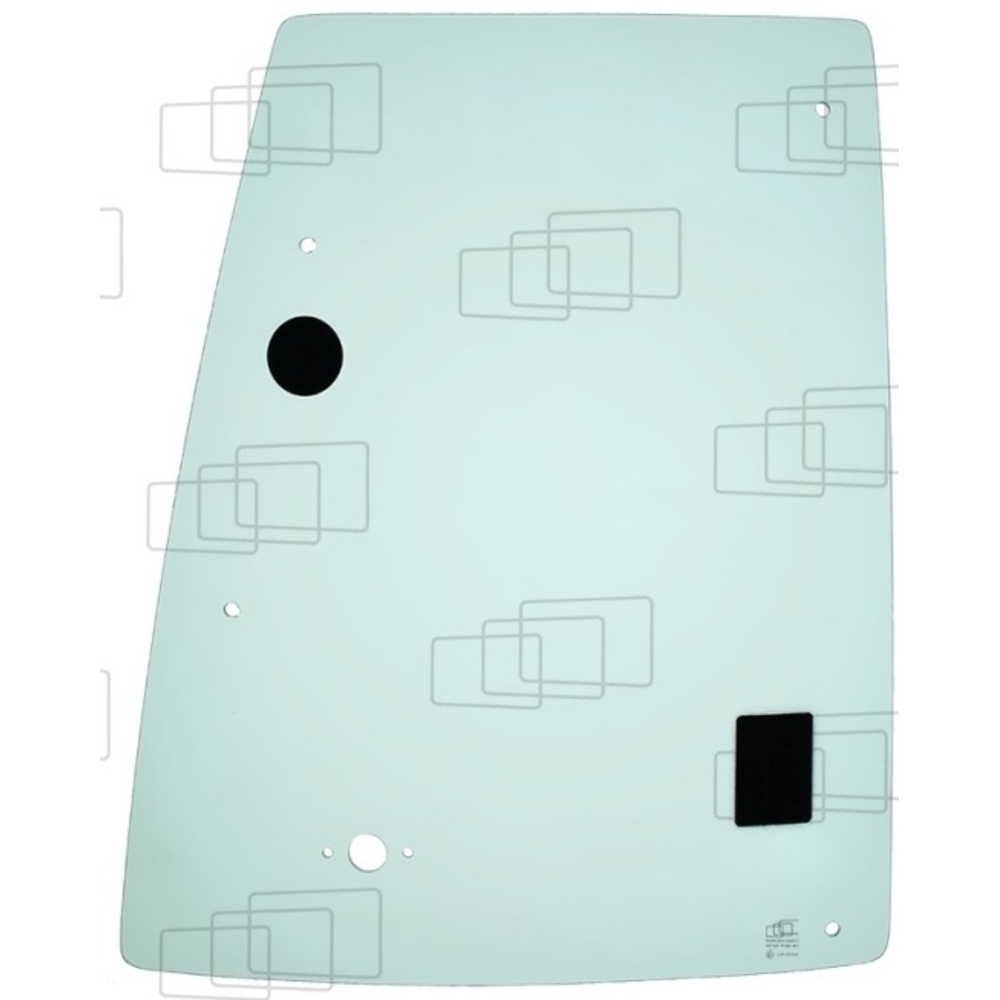 Vitre derrière de porte haute droite CATERPILLAR adaptable 054393J