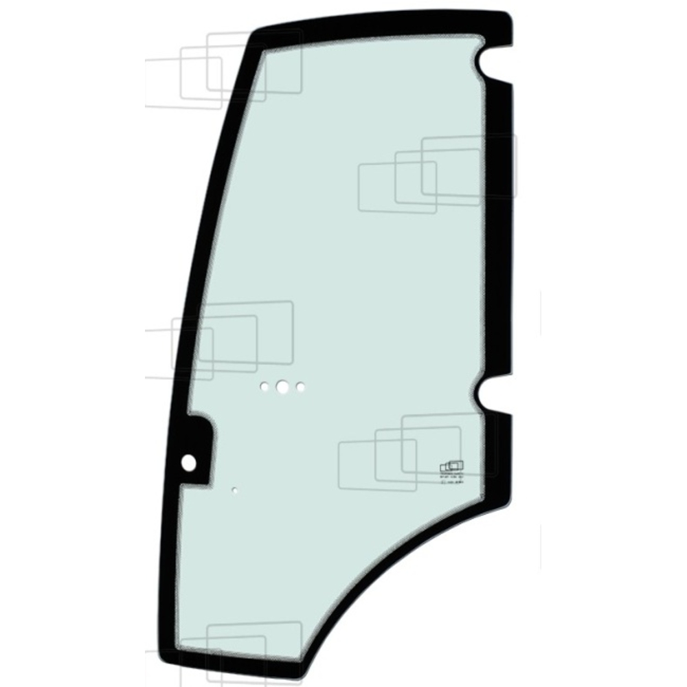 VITRE DE PORTE GAUCHE COMPATIBLE KOMATSU WB93R5