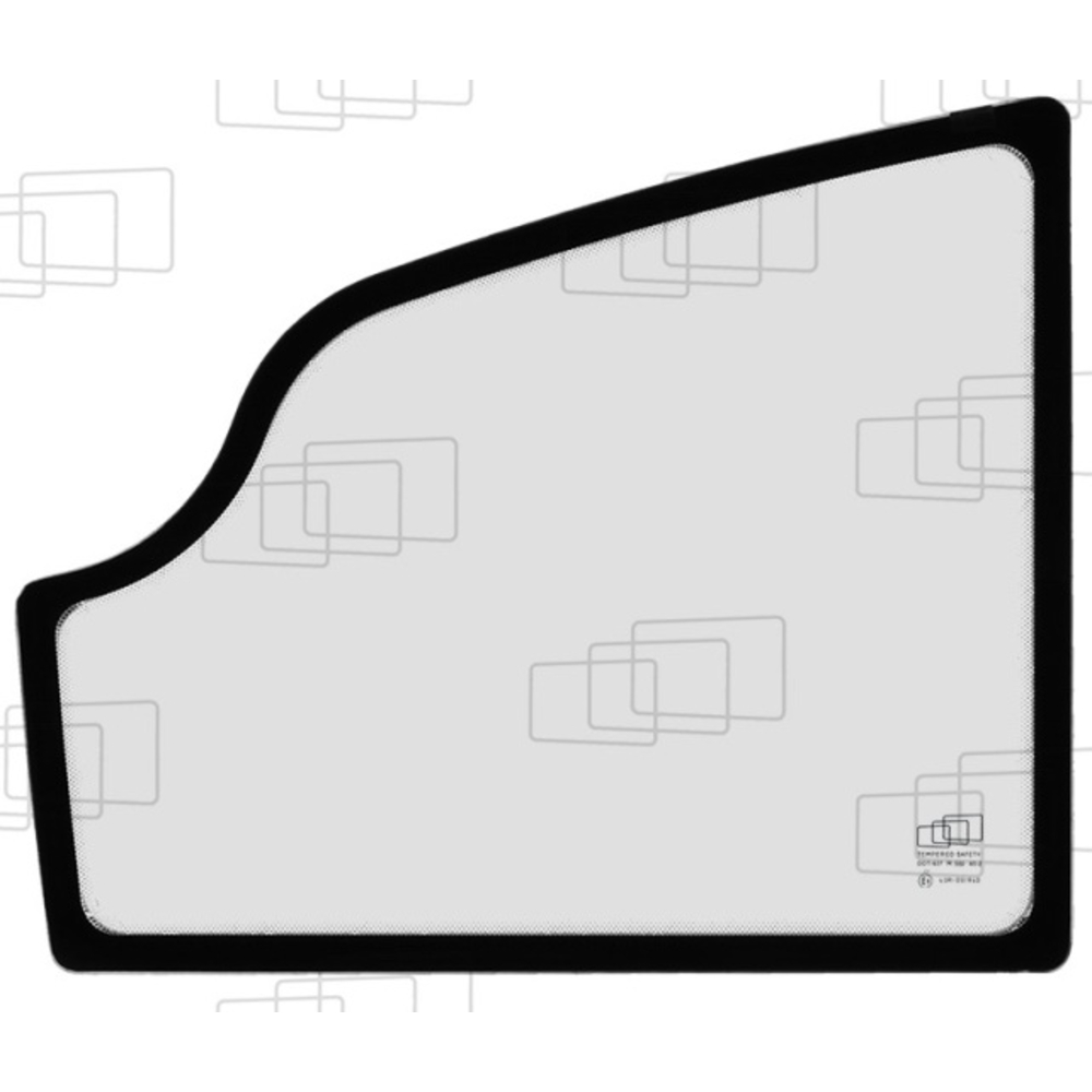 Vitre porte partie basse JCB adaptable 055067A