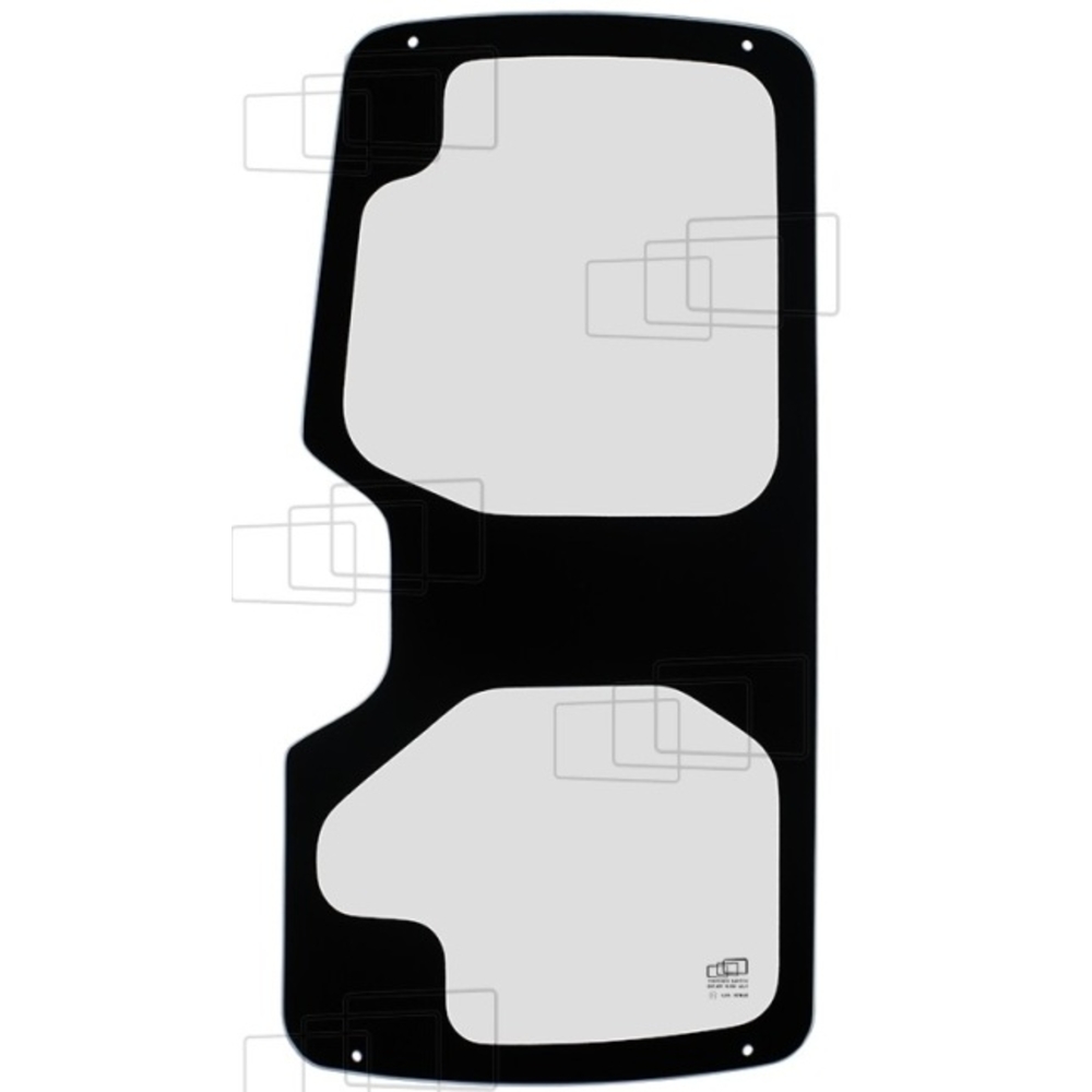 VITRE PORTE COMPLETE COULISSANTE  COMPATIBLE YANMAR