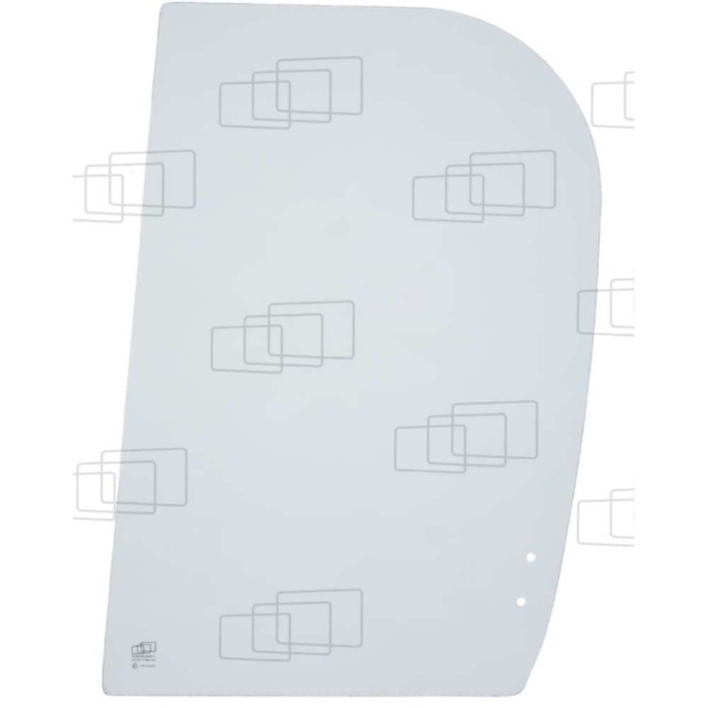VITRE DROITE ARRIERE COULISSANTE JCB 827/80311 - 055724C
