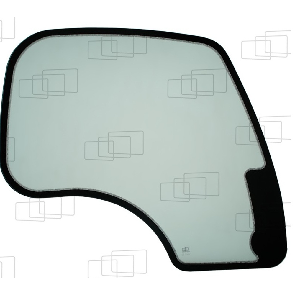 Vitre latérale droite JCB adaptable 057854I