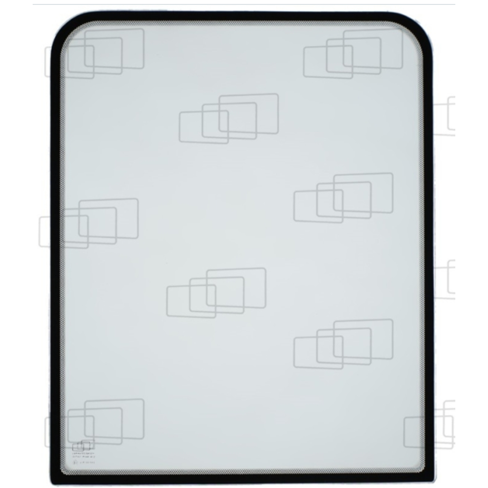 Vitre haute de cabine pour pelles JCB 333/J3882 adaptable - 066663E