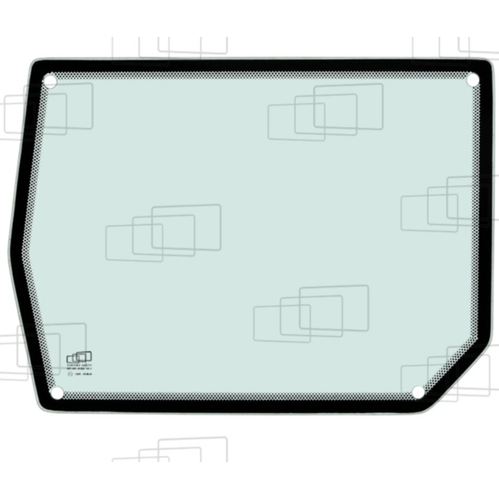 VITRE INFERIEURE PORTE GAUCHE COMPATIBLE B50 YANMAR