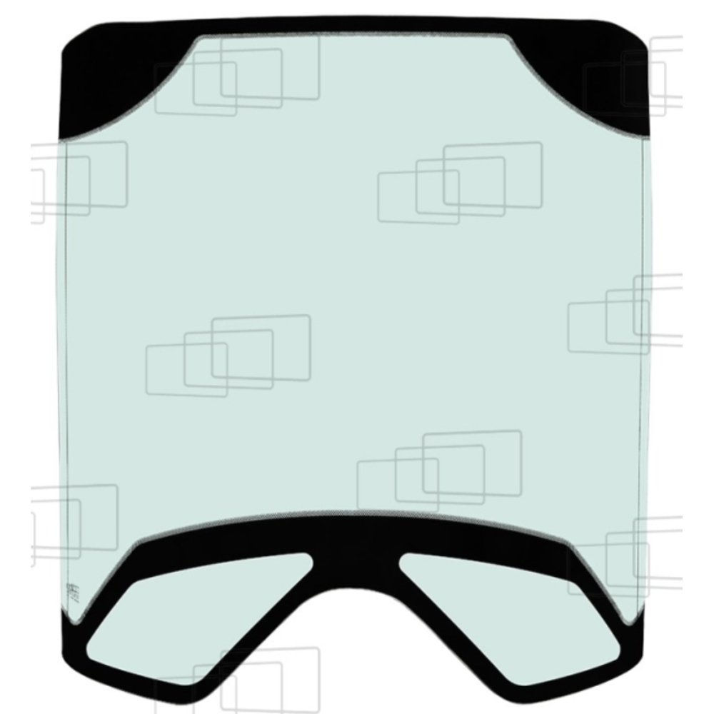 Pare brise avant central CLAAS/LIEBHERR adaptable 143147H