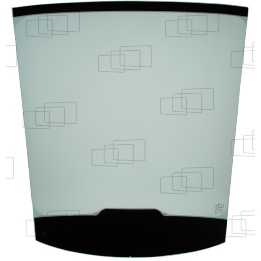 Pare brise avant central JCB 333/W2416 adaptable 144149E