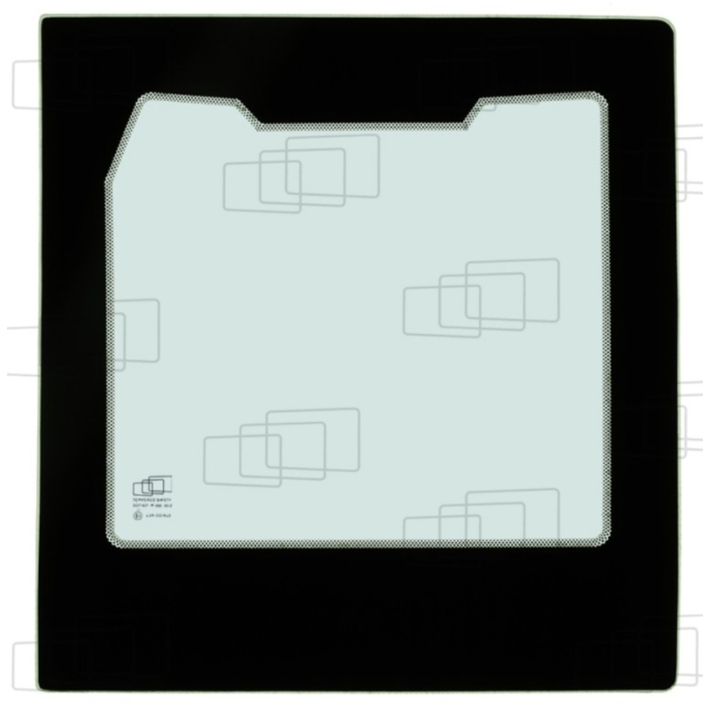 VITRE ARRIERE COURBEE 784X745 COMPAT YANMAR