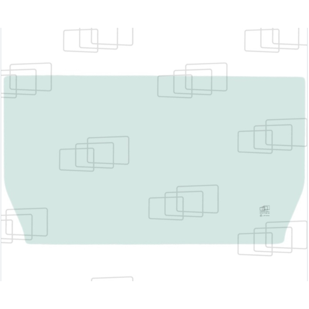 Vitre inférieure pare brise DOOSAN 500119-00358A adaptable 151081I