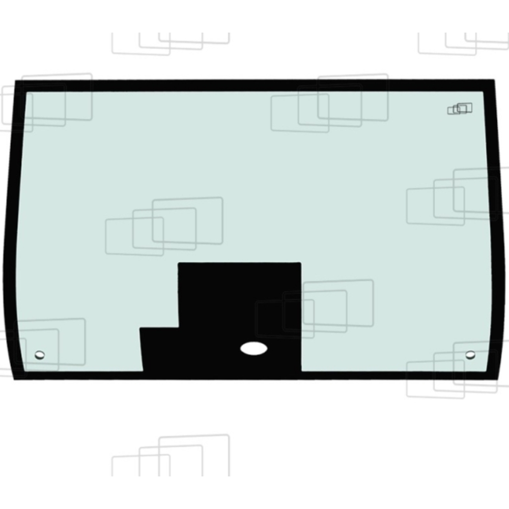 VITRE DE TOIT ADAPTABLE JCB  SERIE JS