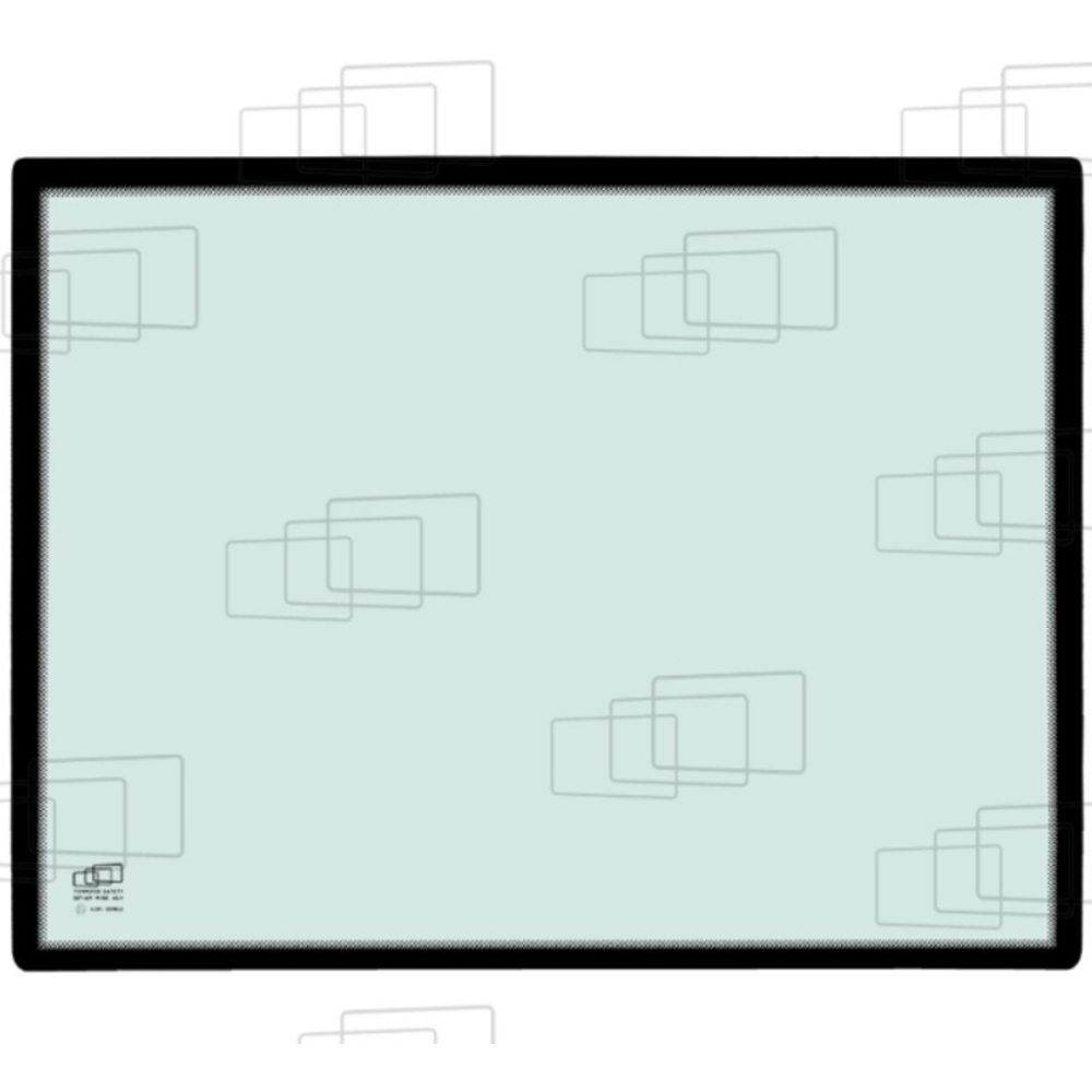 VITRE DE PORTE GAUCHE PARTIE BASSE ADAPTABLE CASE