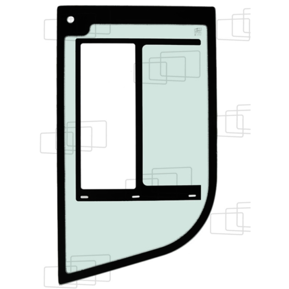 Vitre de porte entière gauche adaptable 156509A