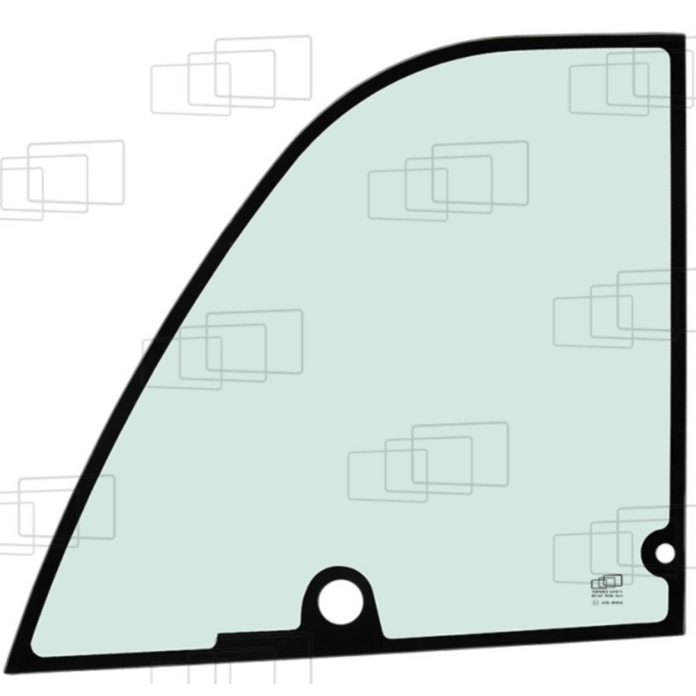 Vitre supérieure de porte JCB 402/F8833 adaptable 158305H