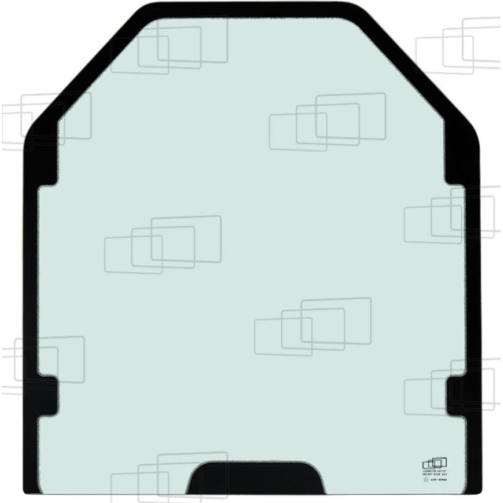 VITRE AVANT HAUTE COMPATIBLE JCB / VOLVO