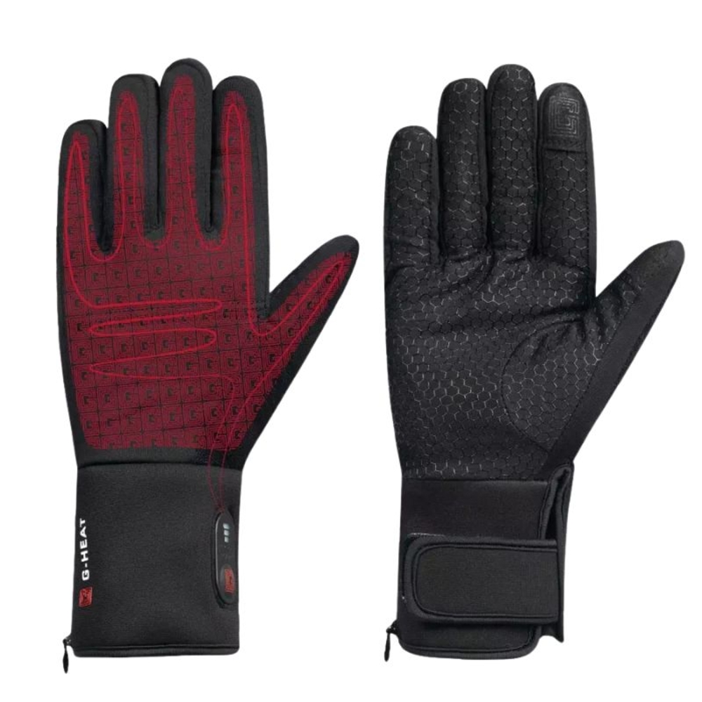 Gants fins GL01 chauffants noirs - G-HEAT - GL01