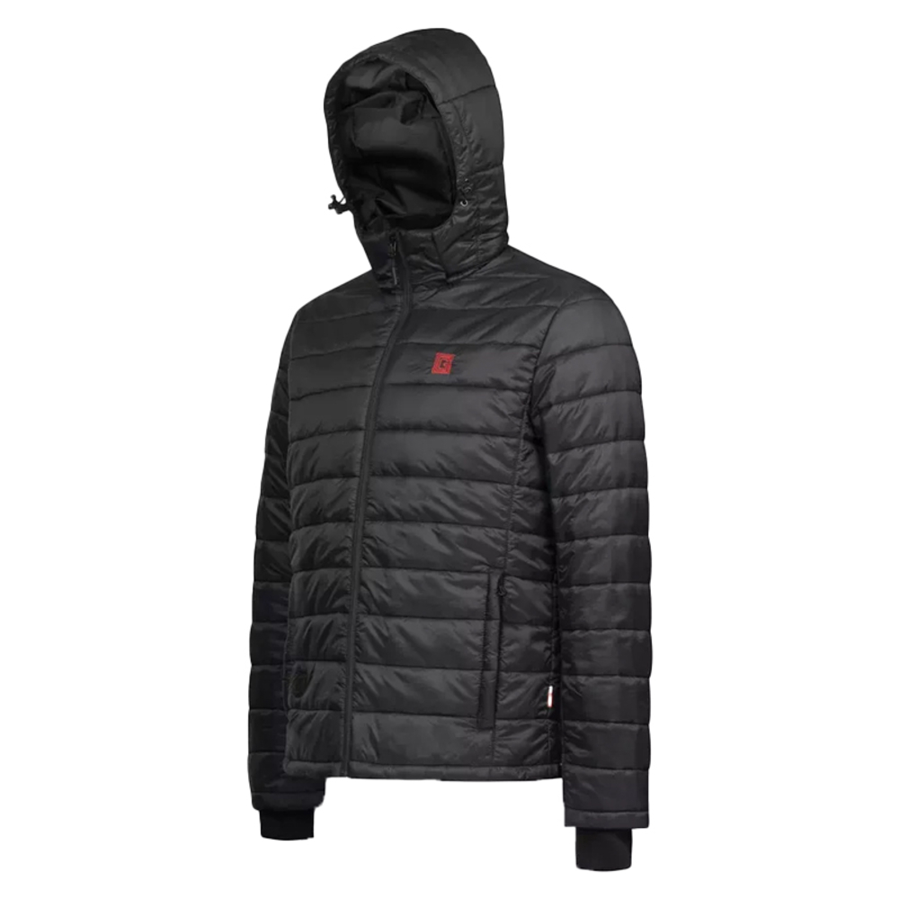 Doudoune chauffante à capuche noire G-HEAT EVO HV14 avec batterie