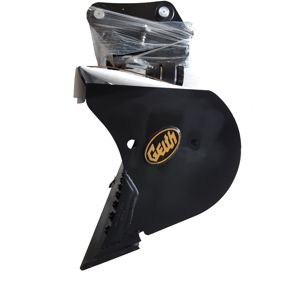 Godet de curage inclinable 1800mm + contrelame boulonnée Geith - AT14R-1800