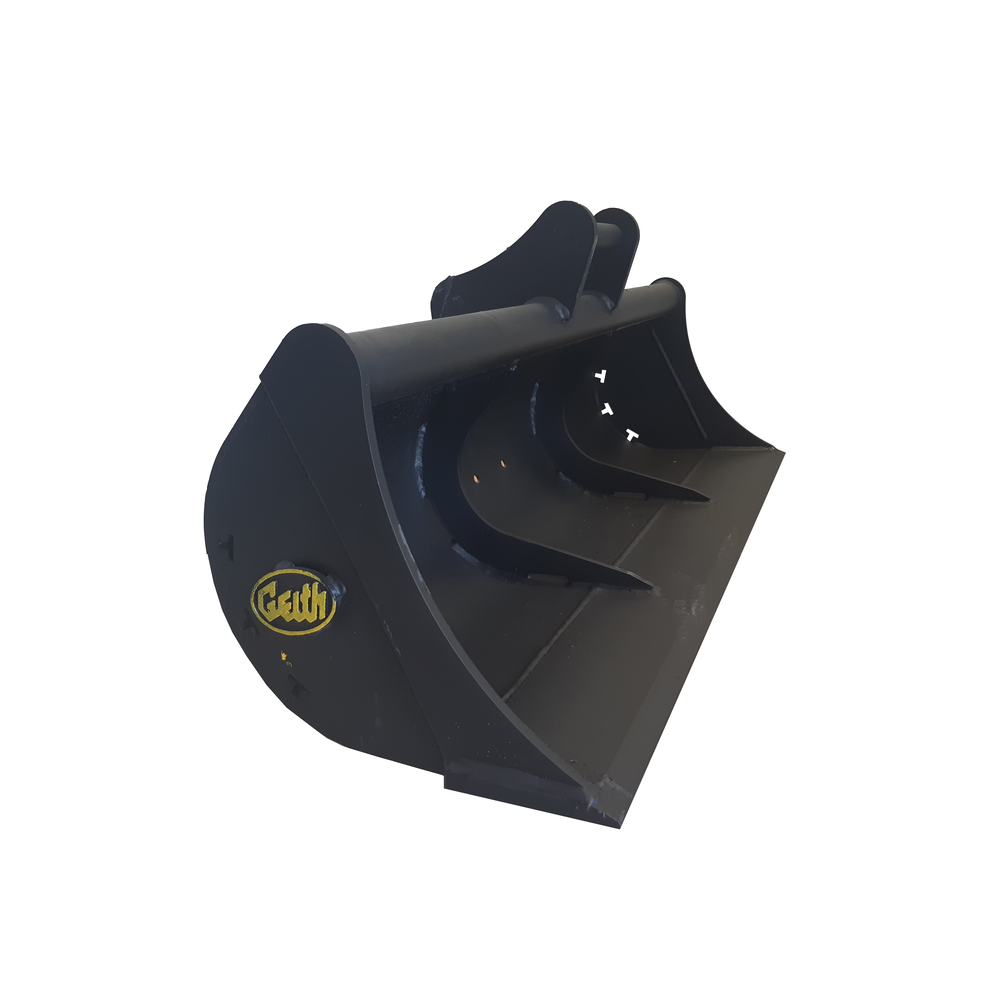 Godet de curage GEITH 1200mm avec lame soudée pour coupleur ou attache rapide Martin Module 3 - G031200M03