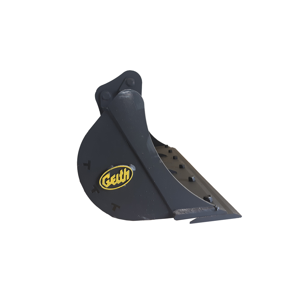 Godet de curage GEITH 1200mm avec contrelame boulonnée pour attache rapide JCB 980/88451 - G03R1200JCB