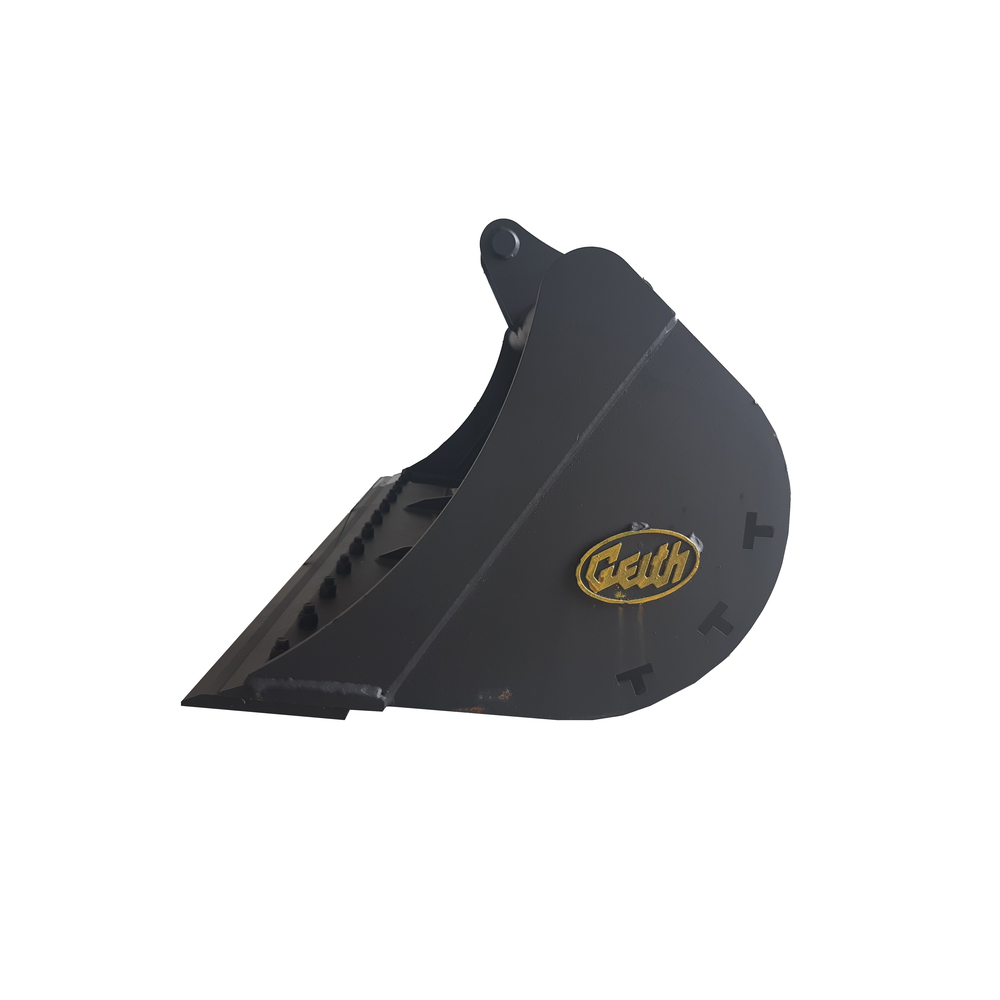 Godet de curage GEITH 1800 mm avec contrelame boulonnée pour coupleur ou attache rapide MARTIN MH10 - G08R1800MH10