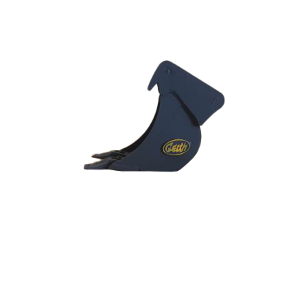 Godet terrassement GEITH 250mm attache QR30 avec dent boulonnée ESTI - H01-250 QR30