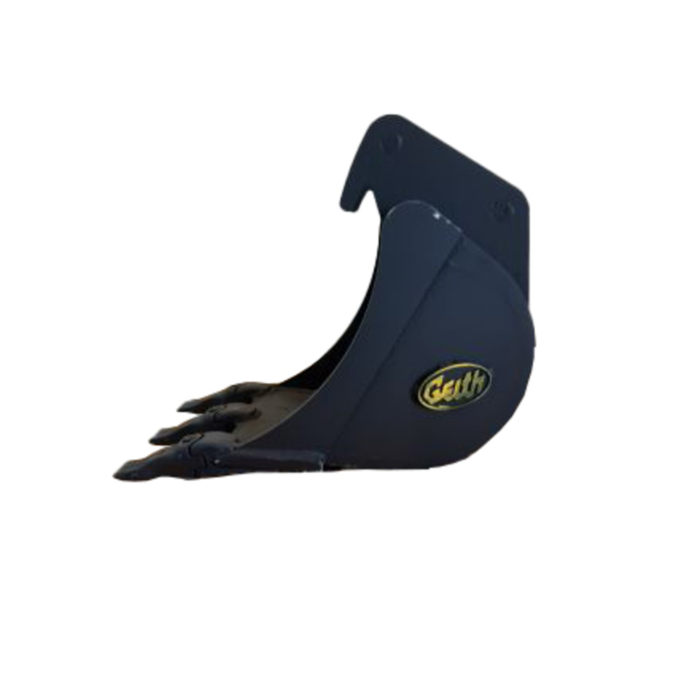 Godet de terrassement Geith 250mm dents Feurst FKM  pour coupleur Martin M2 - H02-250 M02