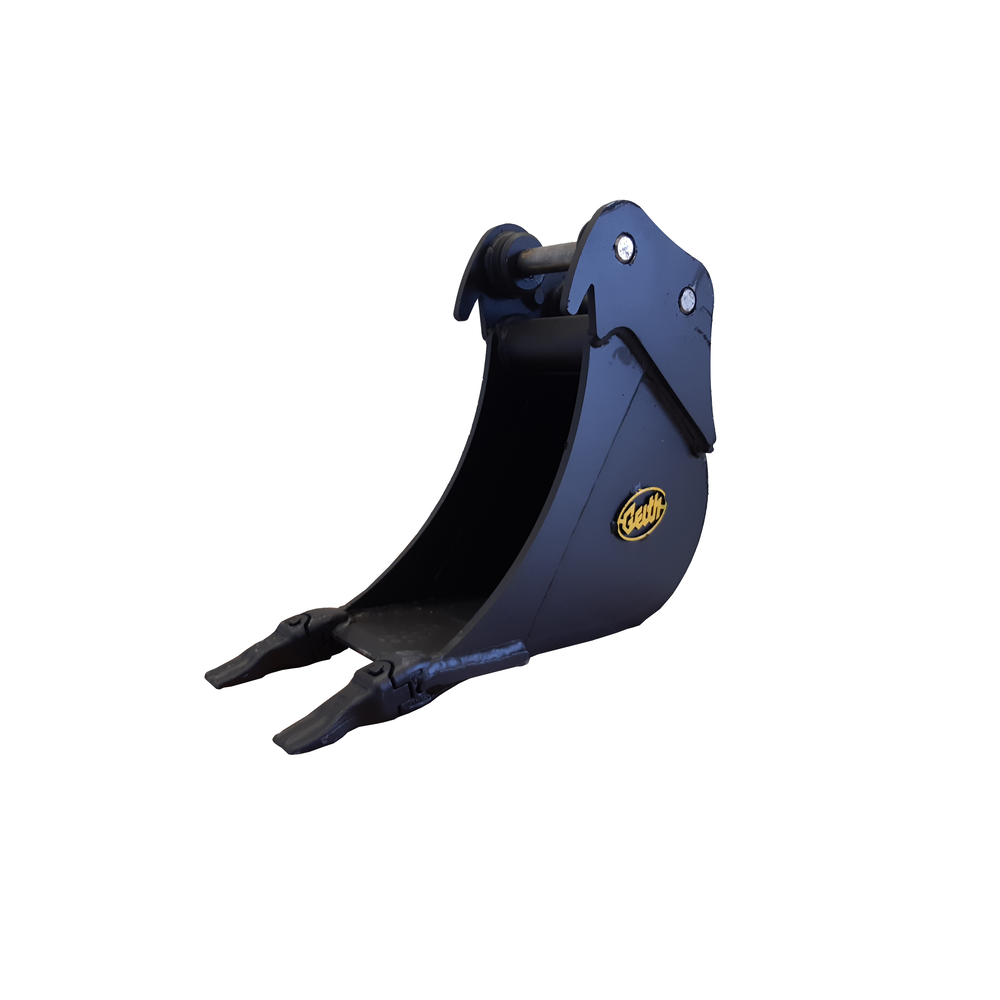 Godet de terrassement 250mm GEITH avec dents Feurst FKMCE pour attache rapide JCB 980/88451- H03250JCB