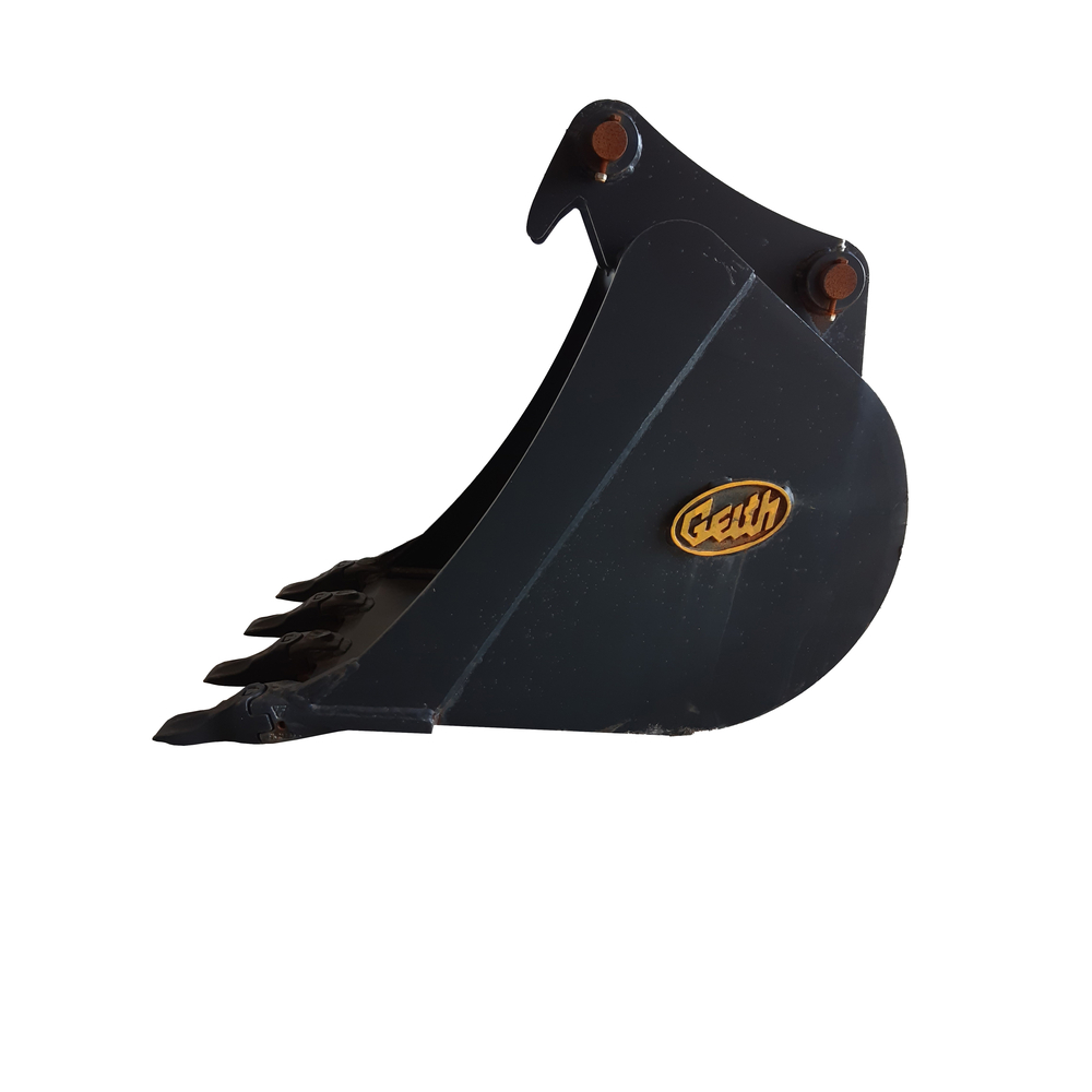 Godet de terrassement GEITH 600 mm équipé de 4 dents FK2TLR pour attache rapide JCB 3CX 980/88833 - H08600JCBFK2