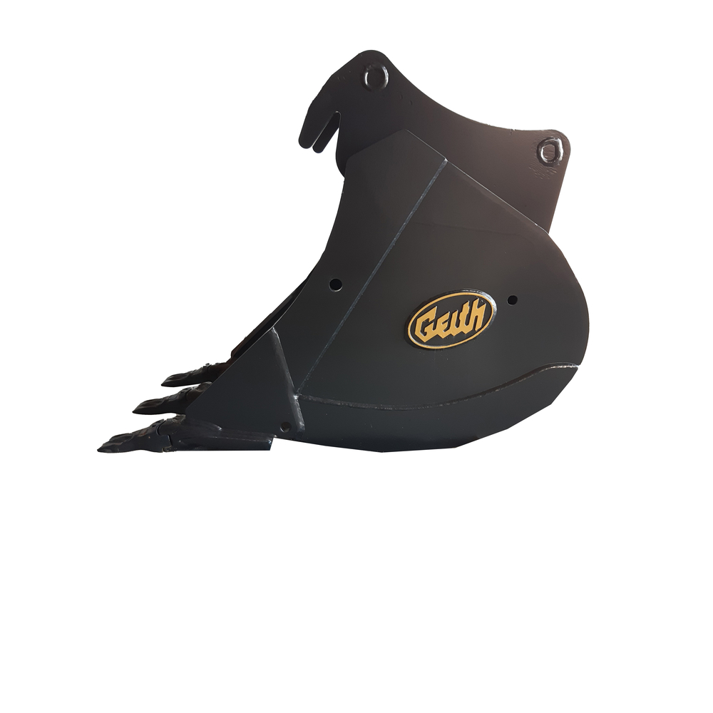 Godet 600mm Geith dents Feurst FK4TLR pour coupleur Volvo S6 - H14 0600 S6