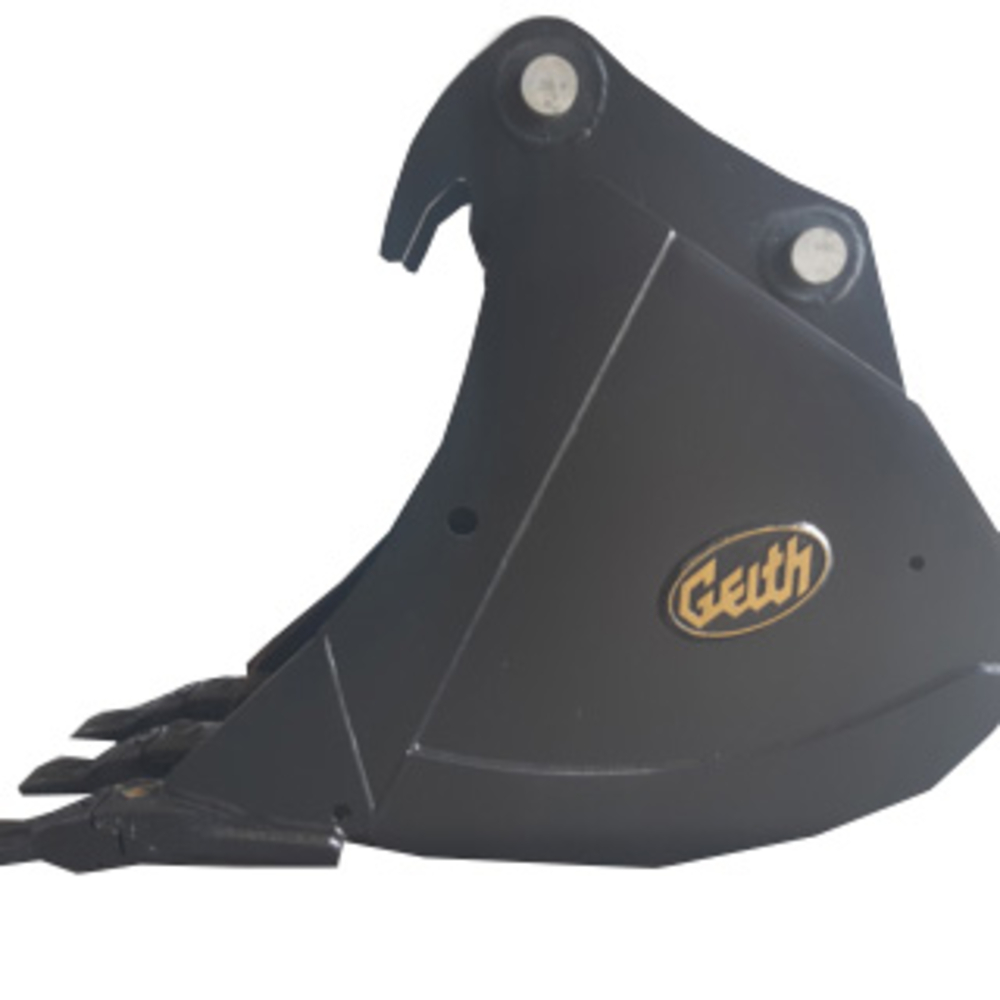 Godet terrassement 600mm GEITH avec dent boulonnées CAT -H25 0600 