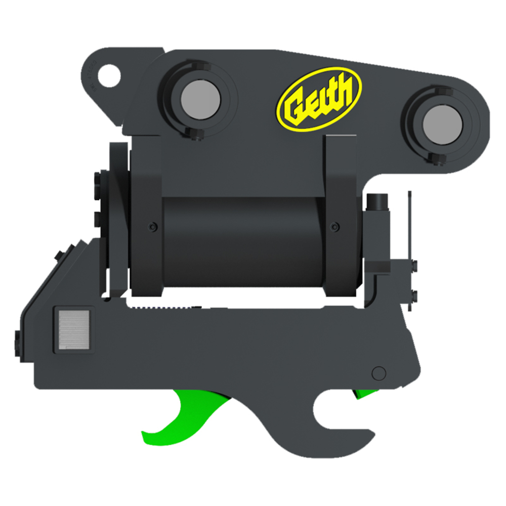 Coupleur Powertilt PT07 Geith sans ligne hydraulique cinématique JCB pour JCB 85Z - PT0785Z