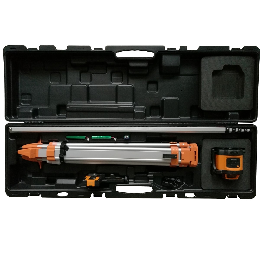 Pack laser rotatif FL190A avec trépied et mire en valise rigide - GEO FENNEL - 292190-BC