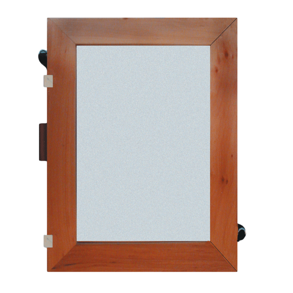 Cadre à croquis DIN A 4- plexiglas transparent - GEO FENNEL - 543