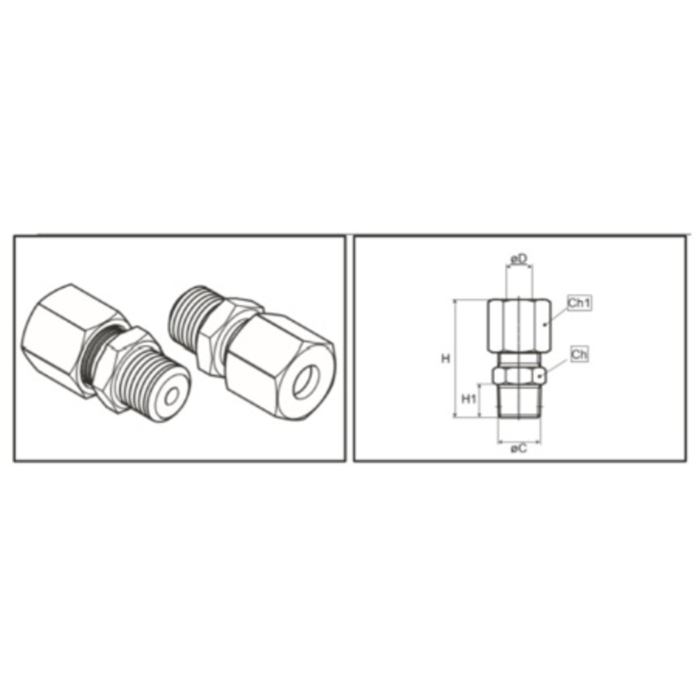 GRAISSEUR 1/8NPT DROIT GROENEVELD BEKA F112162