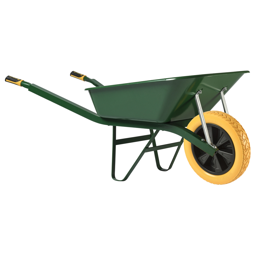 Brouette HAEMMERLIN Bati Plus 100L peinte roue increvable - 302334501