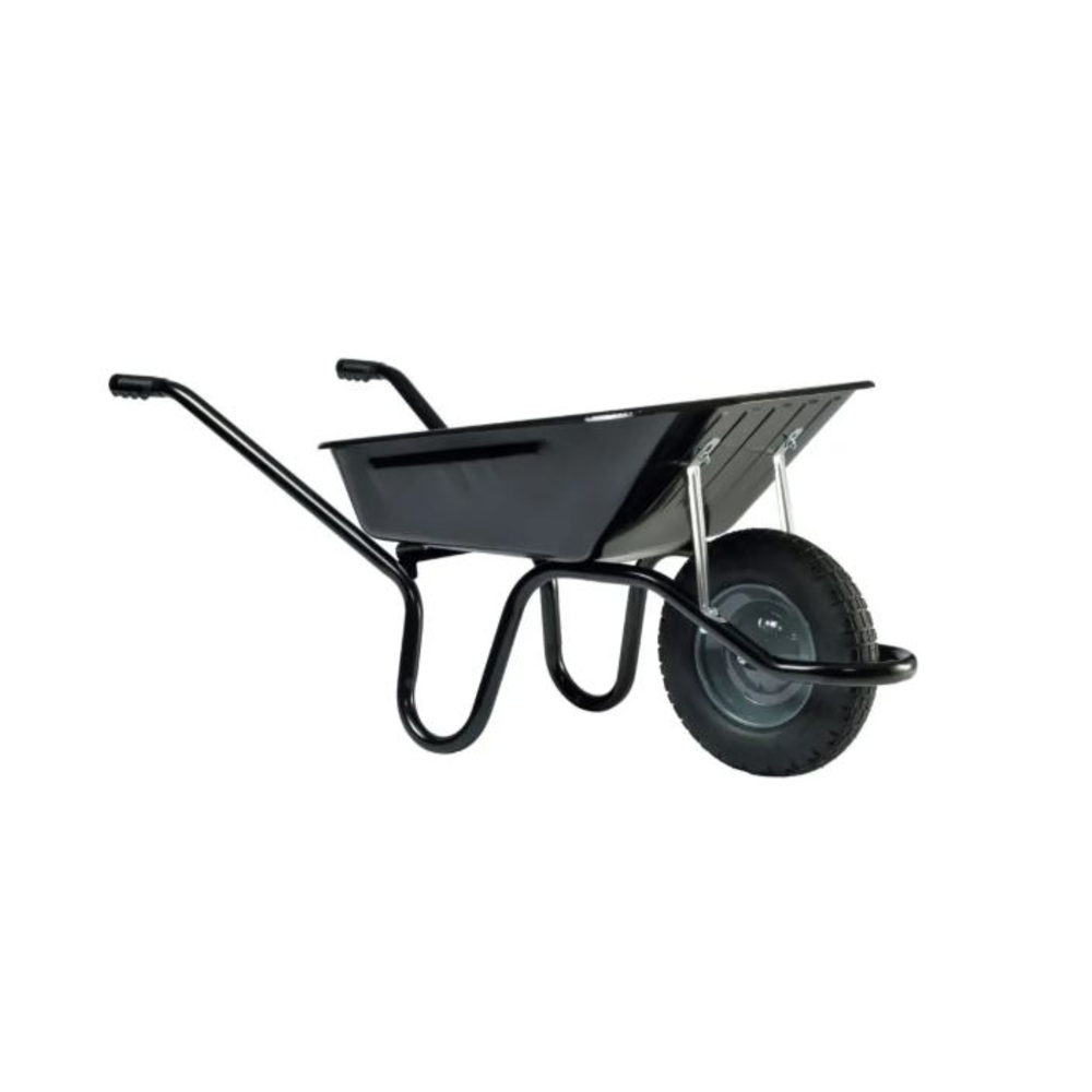 Brouette Haemmerlin 100 l aktiv premium noire roue gonflée 305000006