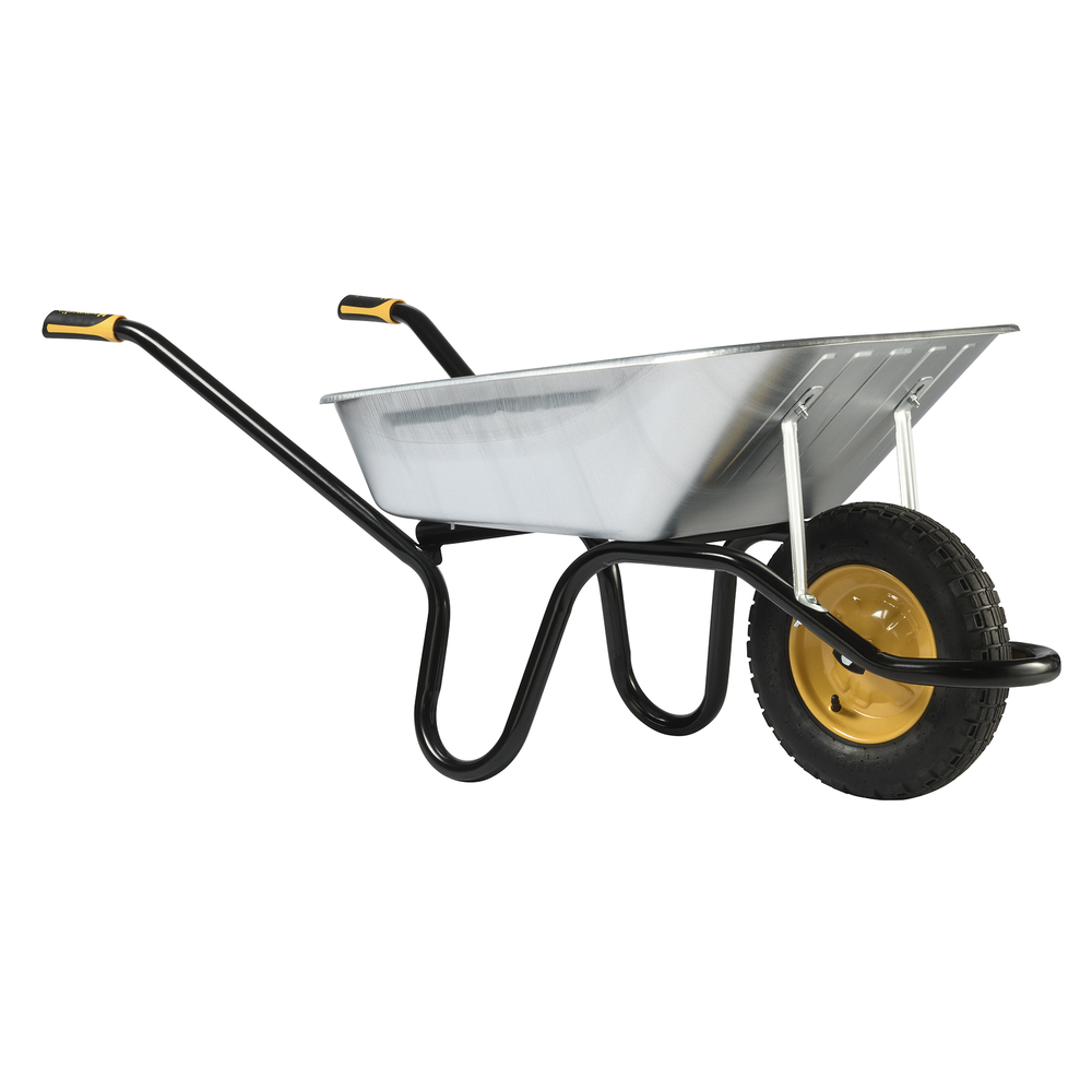 Brouette Haemmerlin Aktiv Premium galvanisée roue gonflée 90 L- 305071705