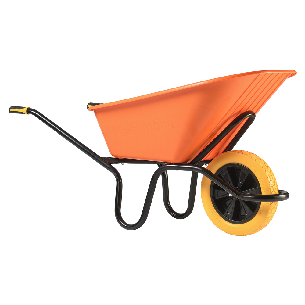 Brouette crusader 120L bâtiment roue increvable HAEMMERLIN - 305210101